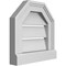 Ekena Millwork Octagonal Top Surface Mount PVC Gable Vent w/ 2"W x 2"P Brickmould Sill Frame, 12"W x 12"H GVPOT12X1203SF - alternate 2
